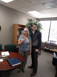 Picture of Wes With GC Winner Anne Murphy